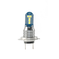 Feux antibrouillard LED RCJ nouvelle génération haute luminosité 3030-10SMD H16/H4/H7/9005/9006 DRL Ampoules de phare automobile IP68