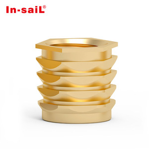Brass Knurled Báo Chí trong <span class=keywords><strong>Threaded</strong></span> chèn Nut cho nhựa - Product Image 3