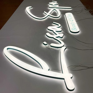 Tùy chỉnh phát sáng dấu hiệu Acrylic mảng bám trong nhà/ngoài trời quảng cáo trang trí cho Câu lạc bộ ánh sáng & thợ cắt tóc & Kem dấu hiệu ánh sáng - Product Image 5