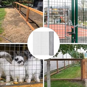 Sıcak satış kaynaklı Metal örgü 1/4 inç kaynaklı tel tel örgü rulosu kafes kurulu çiftlik çiti kaynaklı tel örgü mili - Product Image 4