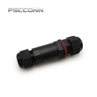 Connecteur circulaire étanche IP68 à 2 broches PSCCONN GW25, connecteur de câblage industriel extérieur robuste 24A 450V, boîtier métrique M25