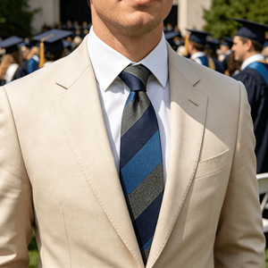 Corbata Personalizada para Hombre, Corbata Clásica de Poliéster, Corbatas Tejidas con Jacquard - Product Image 3