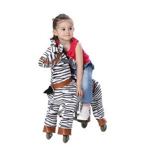 Niños paseo en caballo juguete mecánico parque infantil caminar Pony caballo Animal para niños - Product Image 4