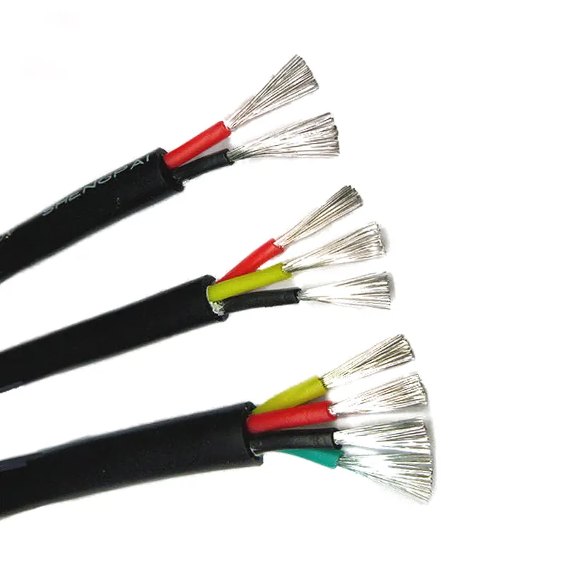 Cable de silicona suave especial, cable de 2 núcleos, 1mm2, alta y baja temperatura, se puede personalizar