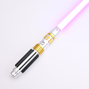 Sabre laser TXQ Saber <span class=keywords><strong>Windu</strong></span> SE avec poignée en métal, sabre laser Proffie Neo Pixel, sabre laser LED, jouet Jedi, cosplay, cadeaux de Noël - Product Image 1