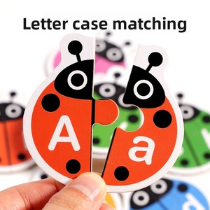 Giáo Dục từ phù hợp với thẻ đồ chơi cặp đôi Bảng chữ cái nhận dạng bảng chữ cái cho học tập sớm xuyên biên giới - Product Image 2