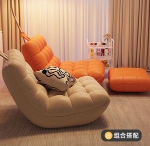 Canapé paresseux qui peut s'allonger et dormir, canapé individuel pour chambre à coucher, <span class=keywords><strong>petit</strong></span> canapé, fauteuil <span class=keywords><strong>de</strong></span> <span class=keywords><strong>salon</strong></span> pour chambre principale, fauteuil <span class=keywords><strong>de</strong></span> <span class=keywords><strong>salon</strong></span> pour <span class=keywords><strong>balcon</strong></span>, tatami - Product Image 6