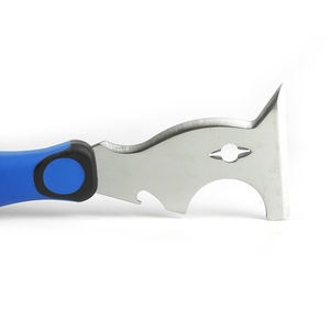10 en 1 <span class=keywords><strong>spatule</strong></span> en acier inoxydable multi-usages grattoir à peinture outil de dissolvant de <span class=keywords><strong>peintre</strong></span> qualité bricolage avec couteau à ruban multi-usage - Product Image 4