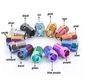 Parafuso de Conexão de Tubo de Óleo para Freio a Disco Hidráulico de Bicicleta Tmj, Parafuso de Tubulação de Freio para <span class=keywords><strong>Shimano</strong></span> - Product Image 2