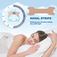 Nouveauté 2026 OEM ODM Bandes nasales anti-ronflement transparentes pour un sommeil réparateur, Dilatateur nasal