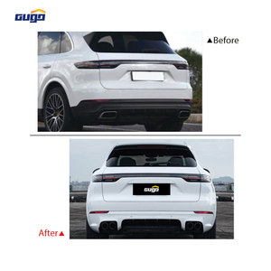 Kit carrosserie GUGO facile à installer, adapté aux <span class=keywords><strong>Porsche</strong></span> <span class=keywords><strong>Cayenne</strong></span> 9Y0.1 de 2018 à 2023, mis à niveau vers le kit carrosserie 9Y0.2 Turbo GT+SD, ajustement parfait - Product Image 3
