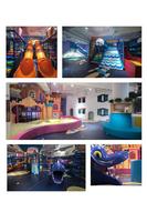 Forêt enchantée, attraction commerciale, aire de jeux souple pour enfants, équipement d'aventure en intérieur