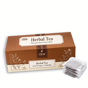 ชาสมุนไพร OEM แบบผสม 30 ซอง ชาใยข้าวโพด ปราศจากคาเฟอีน รสหวานละมุน หลากหลายรสชาติ OEM สำหรับแบรนด์ส่วนตัว - Product Image 1