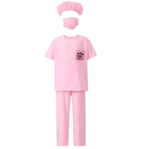 <strong>Kid</strong> Toddler Nurse Scrubs Doctor <strong>Costume</strong> With Accessories Pretend Play Clothing <strong>Career</strong> Day Girl Christmas Dress up Cosplay Outfit - Product Image 6