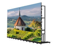 Pantalla LED para Fondo de Escenario, Video Wall P2.976, Panel de Visualización para Eventos en Interiores, 2.9mm HD a Todo Color, HDR10+, Frecuencia de Actualización de 7680Hz