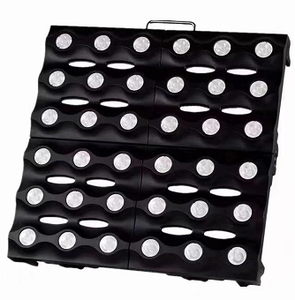 Luces Láser para <span class=keywords><strong>DJ</strong></span>, Sistema Inteligente de Iluminación LED para Discotecas, Bares y Escenarios, Control DMX, 36 LED Cuadrados, Efectos de Haz de Colores - Product Image 4