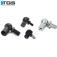 Raccord d'extrémité de Type oeil M6 M8 M10 M14 en acier inoxydable et noir pour Support de levage de jambe de force à ressort à gaz