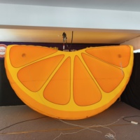 Reuzen opblaasbaar sinaasappelmodel Meichen fruitthema evenement decoratie reclame opblaasbare fabriek directe levering