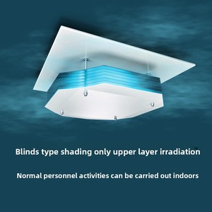 Unidad de Desinfección <span class=keywords><strong>UV</strong></span>-C para Techo <span class=keywords><strong>PHILIPS</strong></span>, Construcción de Aluminio, Entrada de 111-240V; Lámpara Germicida Integrada para - Product Image 3