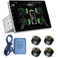 Système de surveillance de la pression des pneus alimenté par USB avec alarme en temps réel TPMS Android
