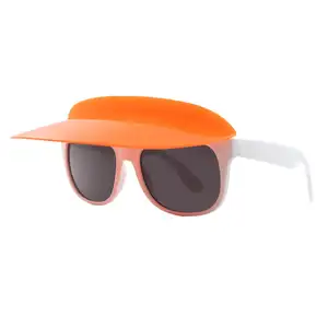 Модные креативные солнцезащитные очки в форме шляпы солнцезащитный крем Персонализированные Солнцезащитные очки 2023 PP солнцезащитные очки