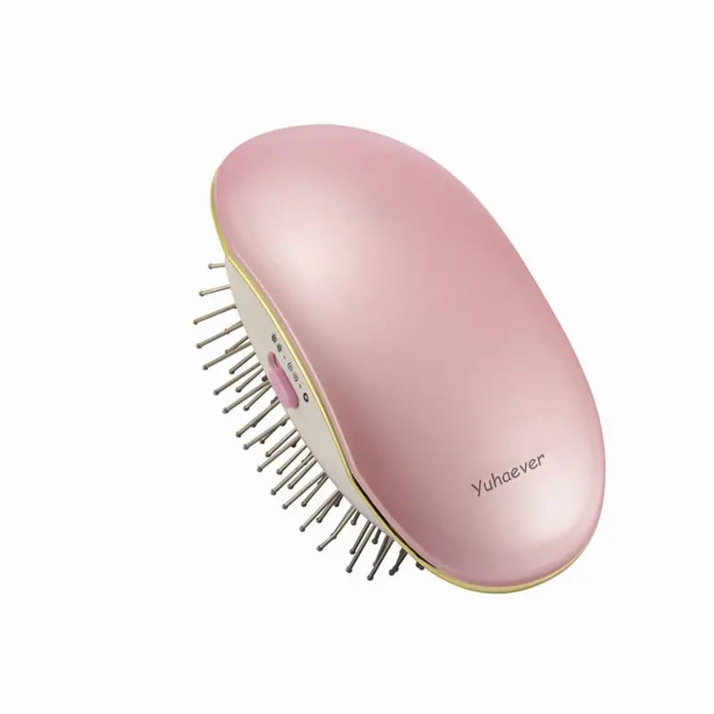 Small Size Not Heating Electric Hair Brush Comb Portable Hair Massage Style Brush Negative Ions Care Hair Straightener