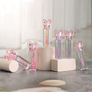 ลิปออยล์เปลี่ยนสีกลิตเตอร์แบบปรับแต่งได้ MLM หลอดสีชมพู กลิ่นวานิลลา บำรุงริมฝีปากชุ่มชื้น เงางาม บำรุงอย่างล้ำลึก ลิปแคร์ออร์แกนิค - Product Image 1