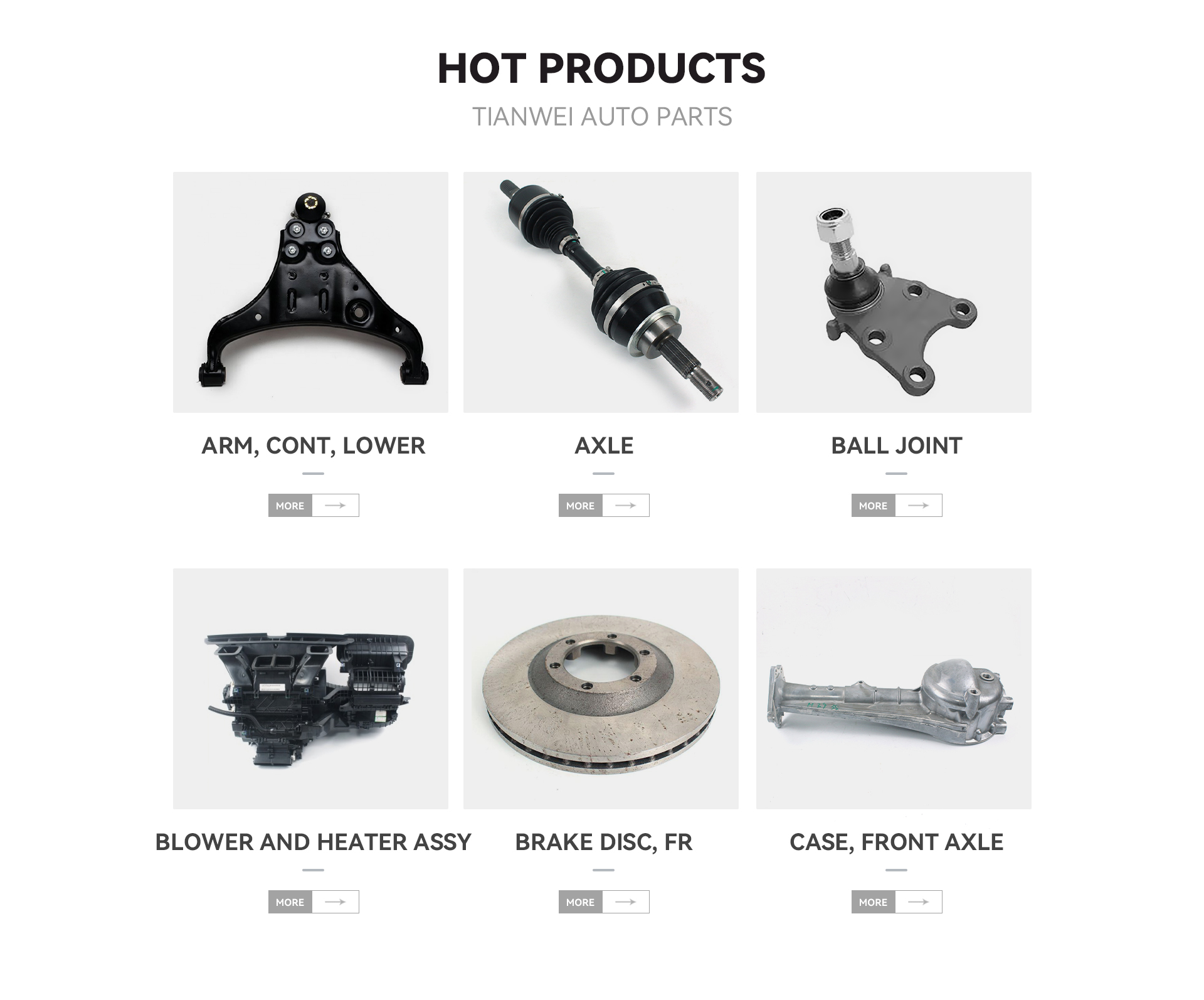 High Efficiency Auto Parts - Tie Rod Ends for Ranger