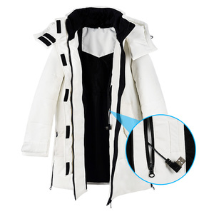Áo khoác sưởi hồng ngoại di động, sử dụng pin sạc dự phòng, giữ ấm mùa đông cho nam và nữ, khuyến mãi nóng - Product Image 5