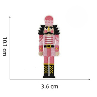 Vente en gros de marionnettes brodées de haute qualité Secustme Curity Guard fer sur patchs