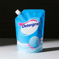 Sachet Doypack imprimé sur mesure avec bec verseur 1L 2L pour lessive en poudre, savon liquide et liquide vaisselle