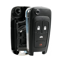 Coque de clé pliable de rechange 2/2+1/3 boutons pour Chevrolet – Prix de gros (seulement la coque)