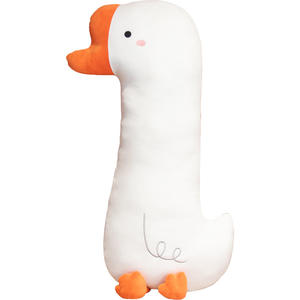 Almohada de Peluche de Animales de Dibujos Animados, Extraíble y Lavable, Muñeca Larga para Dormir para Niñas, Dinosaurio, Ganso, Ciervo, para Comodidad y Estilo - Product Image 5