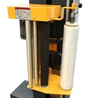 Machine d'emballage de palette automatique d'emballage de palette de film étirable de dérapage/palette avec la balance