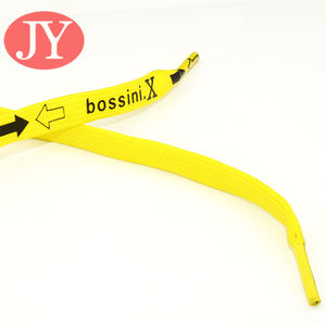 Custom <strong>Shoelaces</strong> Colorful Shoe Laces Custom Logo Black Print <strong>Shoelaces</strong> Custom Sneaker Laces Print Logo <strong>Shoelace</strong> - Product Image 4