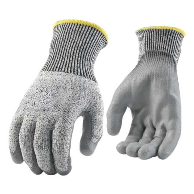 Cut-resistant Gloves - Labor protection - for Working on Construction Sites - Anti-slip - Anti-blade Cuts - Thick and Durable