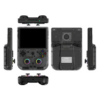 Console portable open-source RG406V WiFi Android/Linux OS AmberNik avec joystick sans fil PS2, écran tactile HD pour jeux d'arcade et RPG