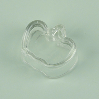 Transparente 120ml Nagel GEL Sternform Glas Glas Kerzen glas Kerzen herstellung Halter Laternen