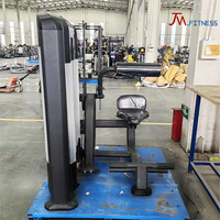 Constructeur de butin sélectif banc d'extension du dos abdominal exercice machine d'extension du bas du dos avec poids