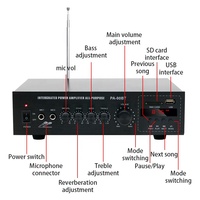 LDZS PA90BT Mini amplificateur haute puissance Pression constante Diffusion publique Haut-parleur de plafond Audio pour KTV