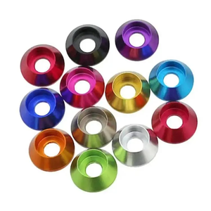 Rondelle d'entretoise en aluminium anodisé coloré M2 M2.5 M3 M4 M5 M6 M8 en gros - Product Image 6