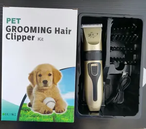 Wholesale Professional Animal Hair Remover Cat Electric Pet Dog Hair Trimmer Cordless Pet Clipper