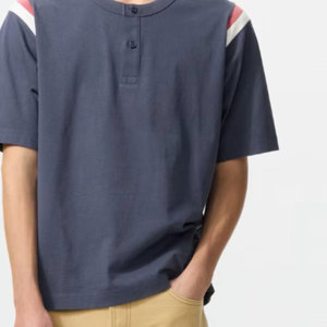 T-shirt Homme Personnalisé à Manches Courtes 100% Coton Coupe Ample Style Urbain Respirant Prix de Gros - Product Image 4