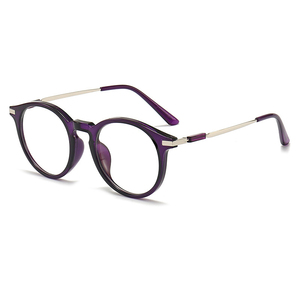 HY2413 1pc <span class=keywords><strong>Gafas</strong></span> de Lectura Unisex con Marco Redondo de PC, Bloqueo de Luz Azul, para <span class=keywords><strong>Presbicia</strong></span>, para <span class=keywords><strong>Hombre</strong></span> y Mujer, 1.0 <span class=keywords><strong>1.5</strong></span> 2.0 2.5 3.0 3.5 4.0 - Product Image 4