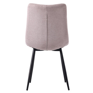 Sedia da Cucina Commerciale in Velluto Trapuntato Stile Mid-Century Moderno Italiano di Lusso, Campione Gratuito OEM per Sala da Pranzo - Product Image 5