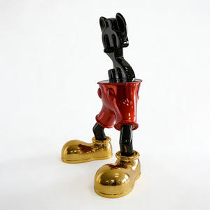 Statua in Resina a Tema <span class=keywords><strong>Mickey</strong></span> con Simbolo del Dollaro, Distintiva e Giocosa - Product Image 5