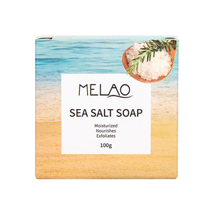 Tratamiento para el acné, <span class=keywords><strong>leche</strong></span> de cabra Natural, limpieza básica, 100G, jabón de sal marina para la cara, piel seca y oleosa - Product Image 2