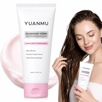 Masque capillaire réparateur intensif à la rosemaine et au PDRN pour cheveux abîmés, soyeux, forts et brillants