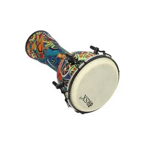 <span class=keywords><strong>Djembe</strong></span> multicolore 8/10/12 pouces pour enfants, instrument de percussion musical avec poignées, <span class=keywords><strong>prix</strong></span> de gros en promotion - Product Image 4