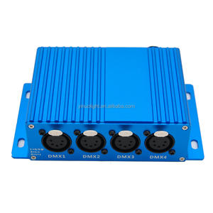 Gradateurs professionnels de contrôleur d'éclairage d'<span class=keywords><strong>interface</strong></span> ArtNet DMX de sortie XLR à 4 ports à 5 canaux pour Eth - Product Image 6